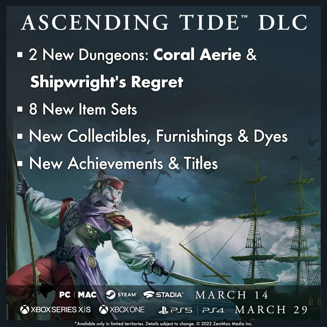 Update 33 Combat Changes & New Dungeons Coming With Ascending Tide