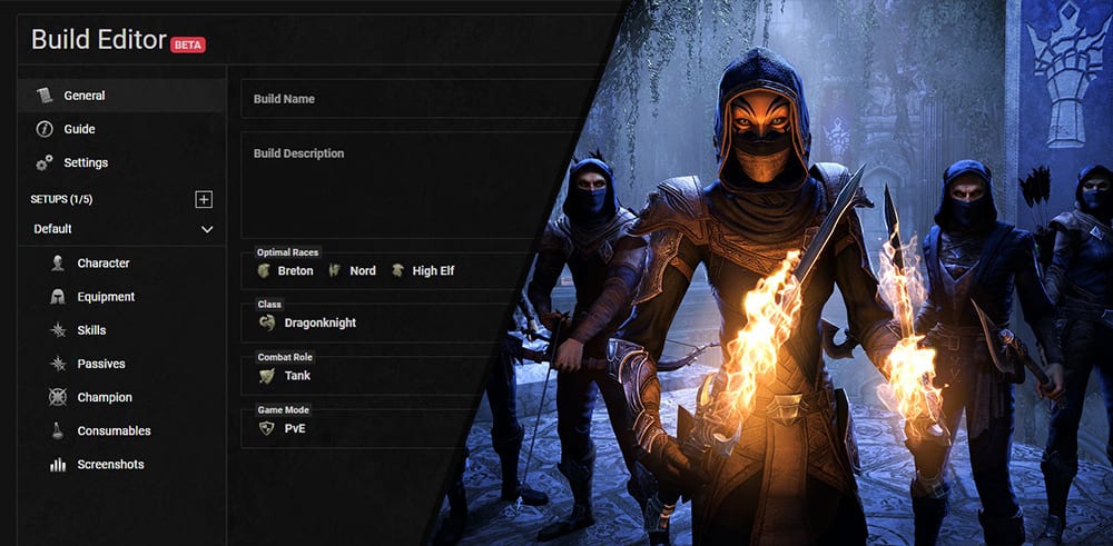 The Elder Scrolls Online Video Shows Character Creation