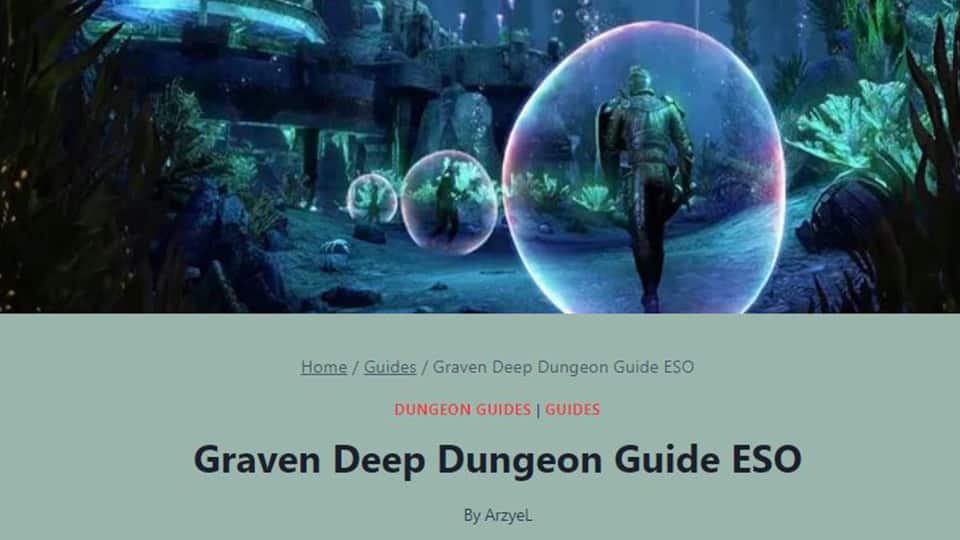 Graven Deep Dungeon Guide for ESO - AlcastHQ