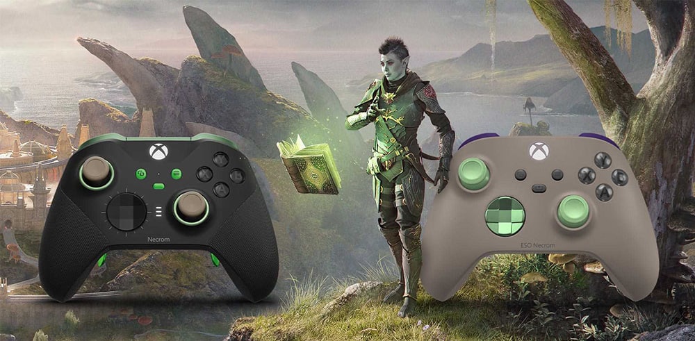 使用以《死灵之地》（Necrom）为灵感设计的全新Xbox Design Lab控制器探索异典