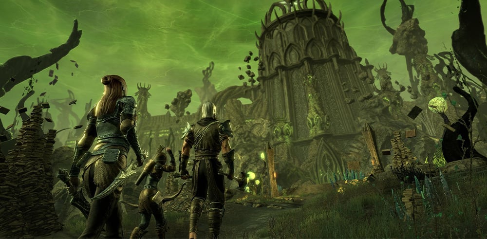 观看在近期举办的Xbox Games展示会上发布的《死灵之地》（Necrom）最新剧情预告片  