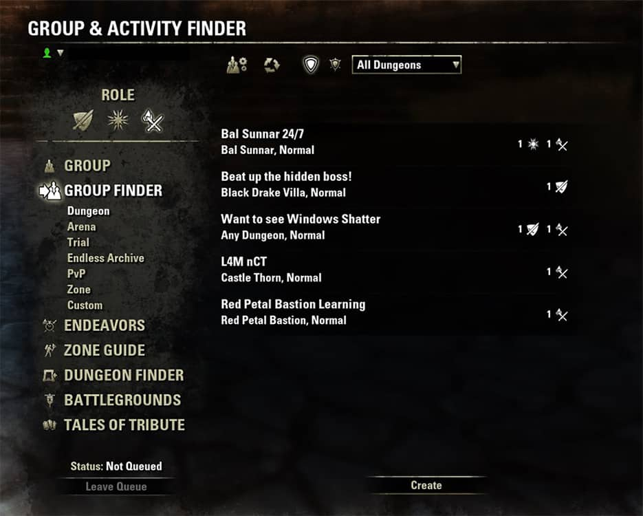 ESO Directory - A LFG Tool For Everyone