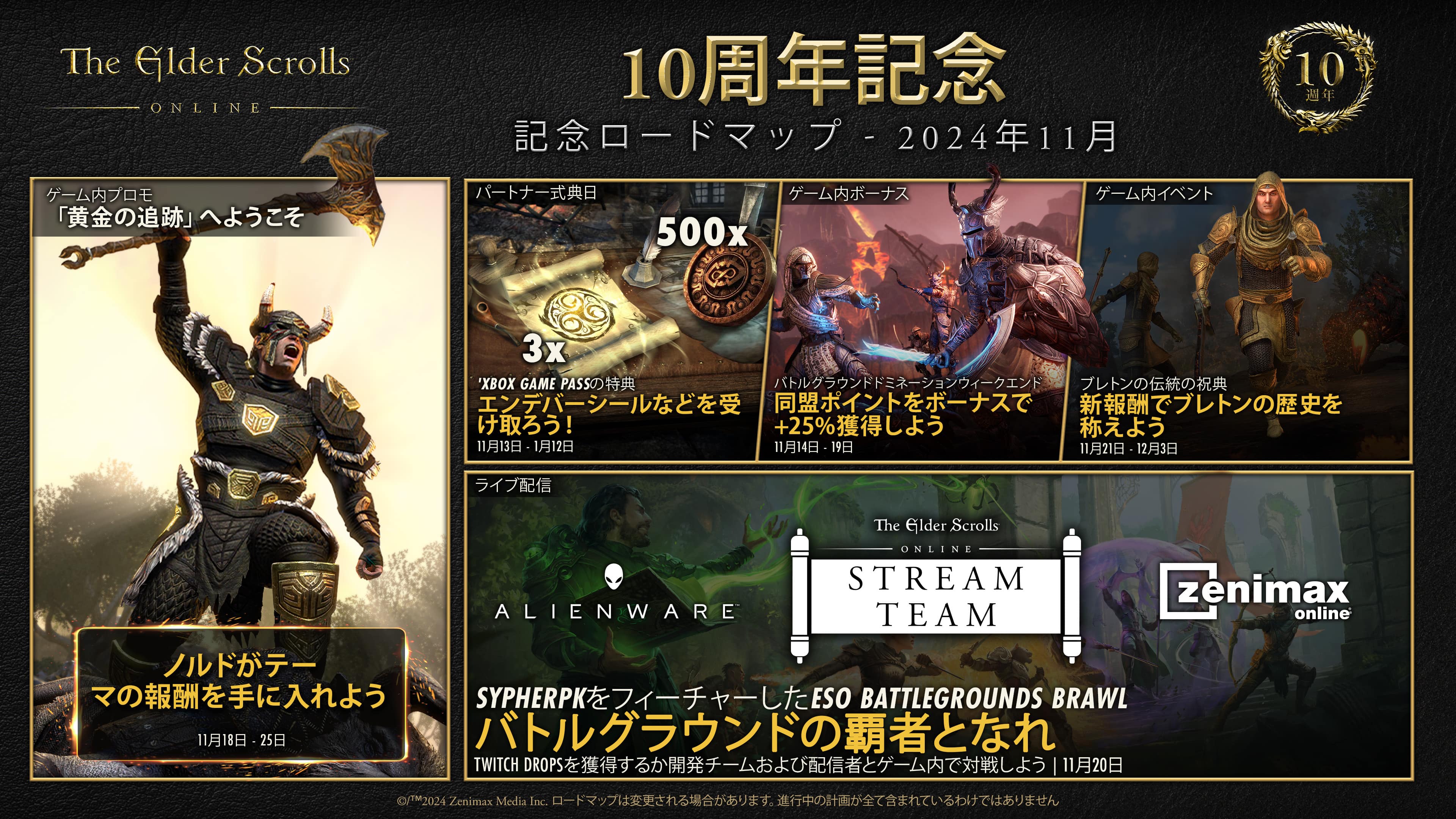ESO』の2024年11月サバイバルガイド - The Elder Scrolls Online
