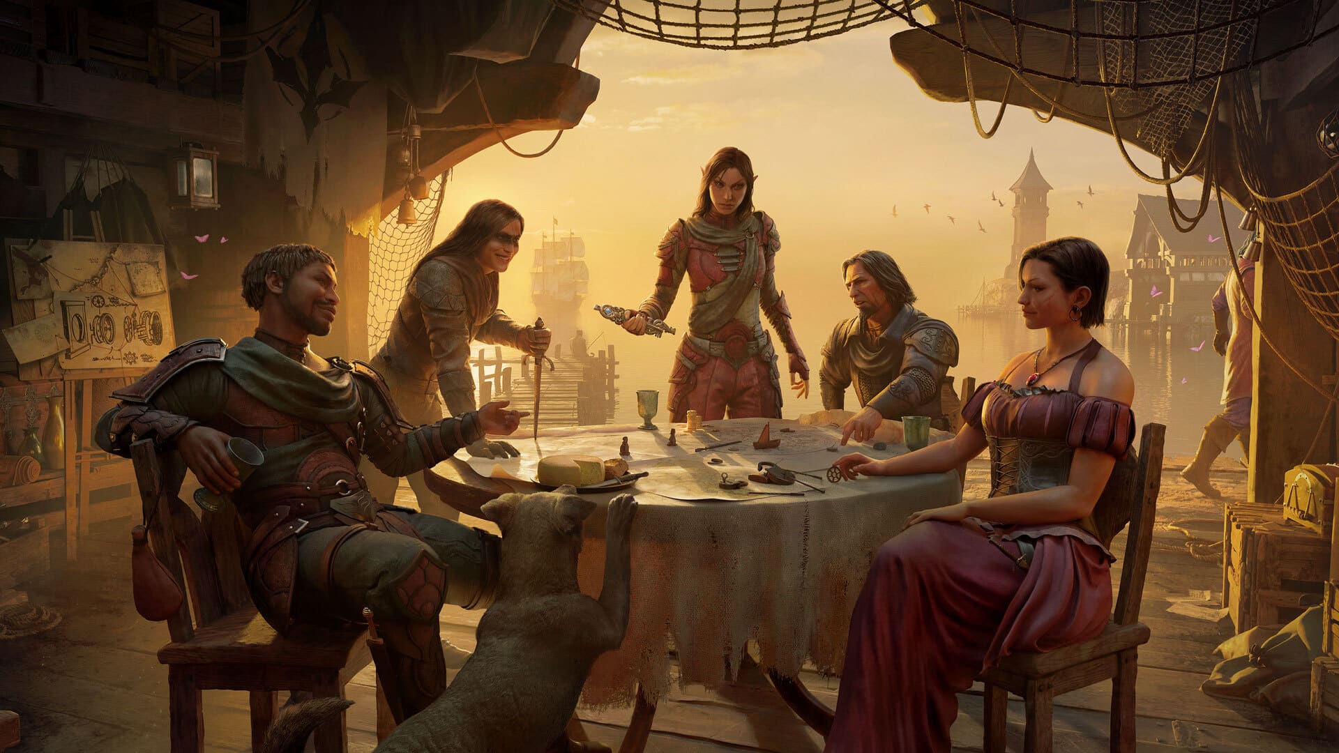 Official artwork for The Elder Scrolls Online Season One Return of the Thieves Guild