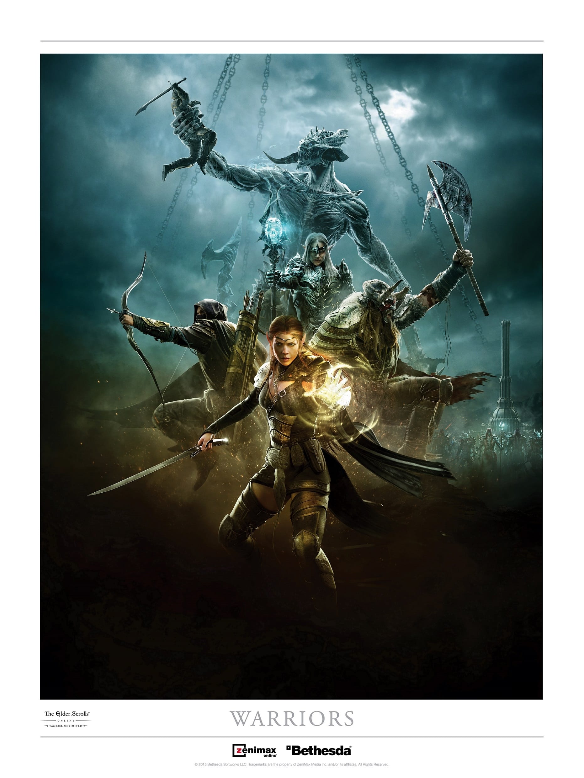 The Elder Scrolls Online Necrom Lithograph – Official Bethesda