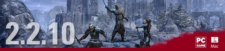 ESO - Update 39 Now Live on PC & Mac 