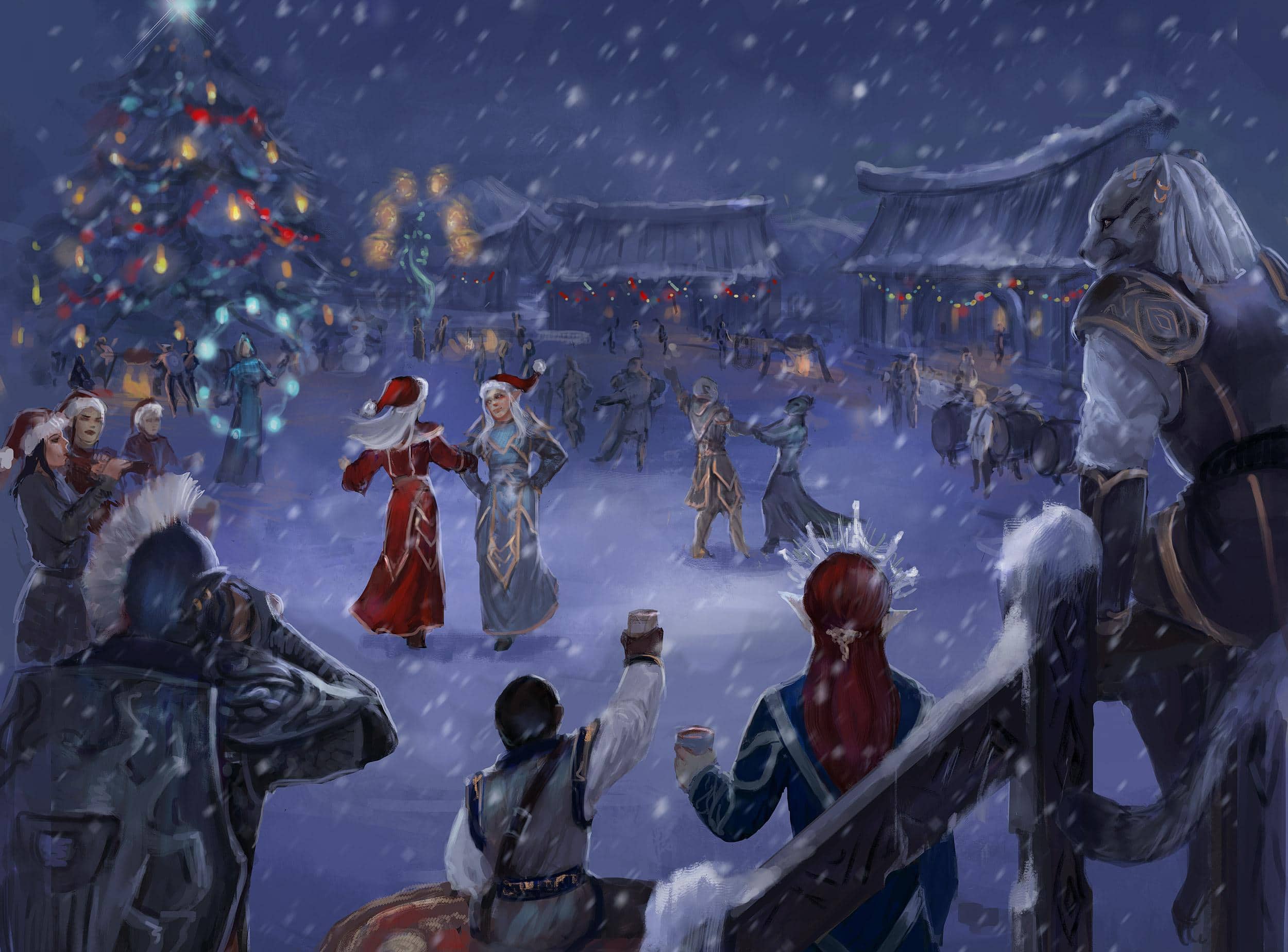eso christmas contest 2020 Winners Of The Eso Holiday Fan Art Contest The Elder Scrolls Online eso christmas contest 2020