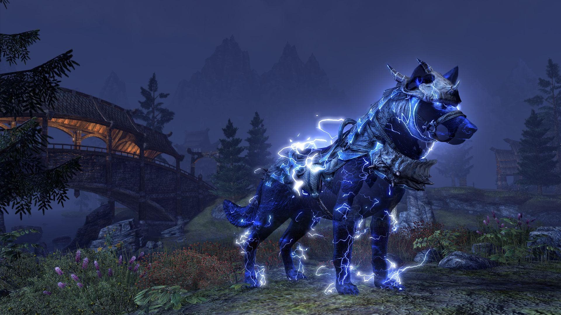 Dragonscale Storm Wolf & Dragonscale Frost Senche Mounts.