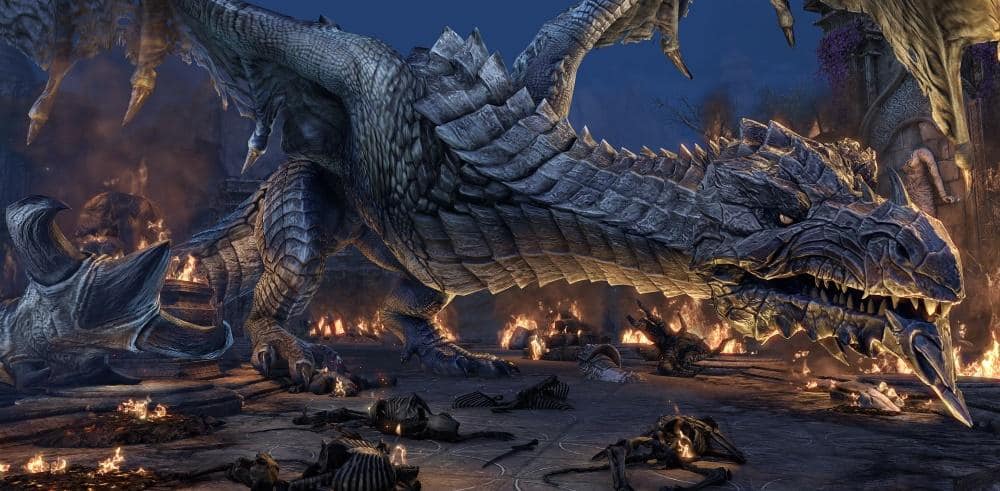 Elsweyr Burns Dragons In The Elder Scrolls Online The - 