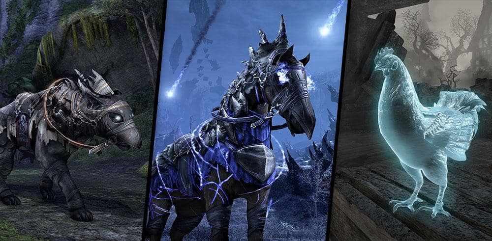 elder scrolls online dragon mounts