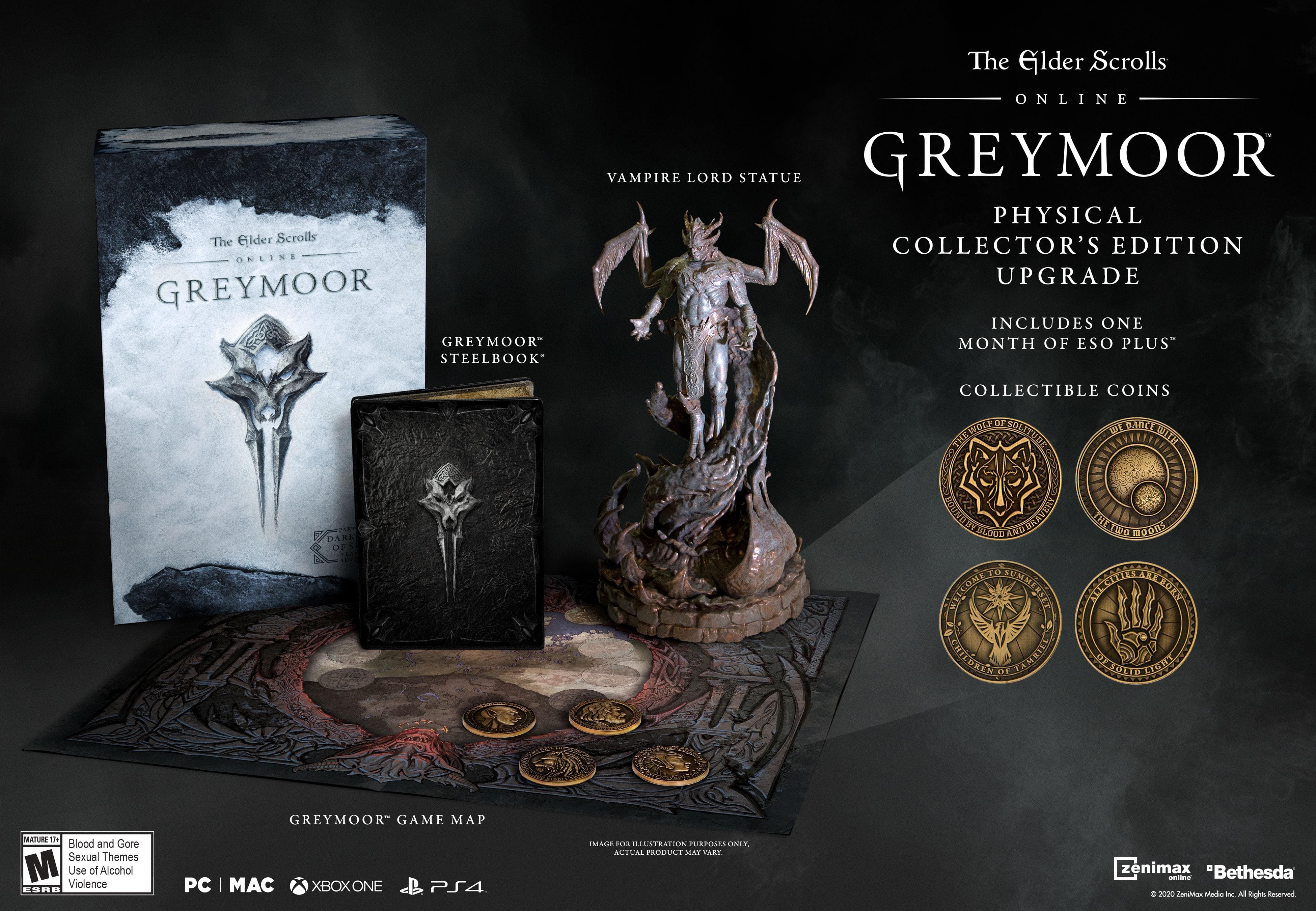 Greymoor Editions Pre Purchase Rewards The Elder Scrolls Online