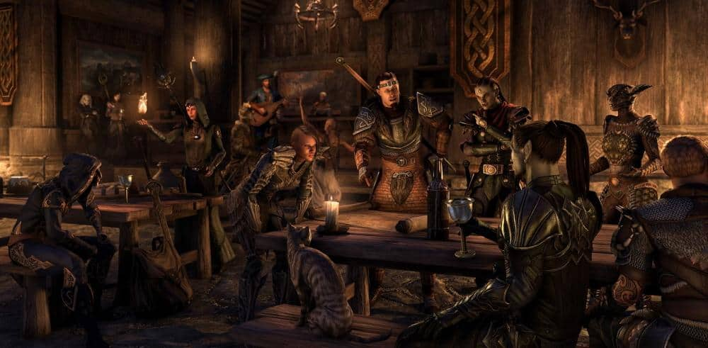 The Elder Scrolls Online server downtown today (April 24): PC and