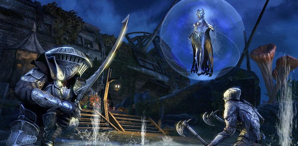 The Elder Scrolls Online server downtown today (April 24): PC and