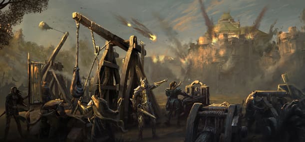 Witness A Siege On Cyrodiil In Our New Wallpaper The Elder Scrolls